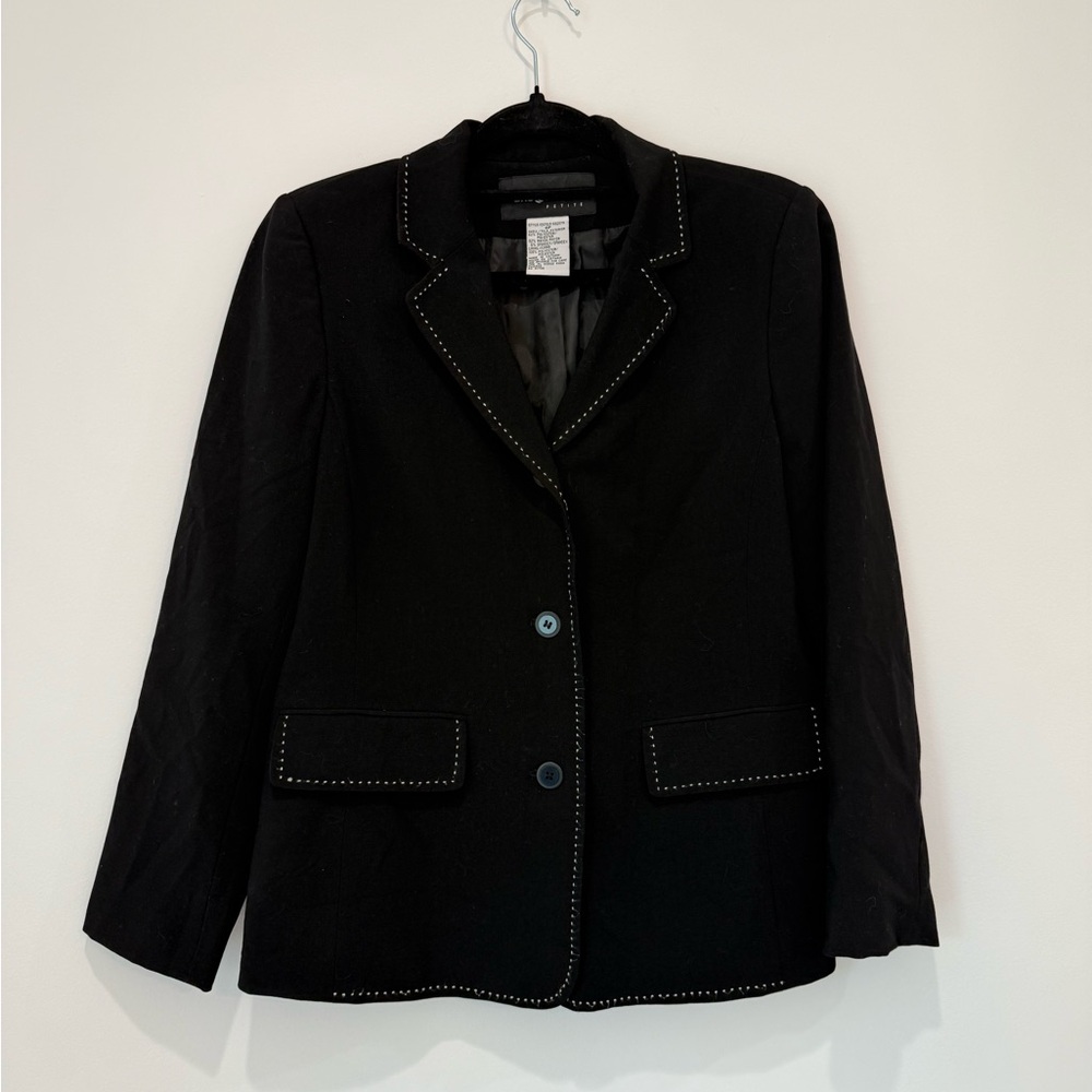 Sag Harbor Blazer with Stitching | Size 6P